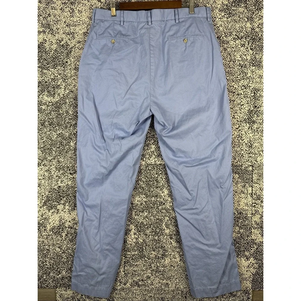 Polo Ralph Lauren Vintage Pants Mens 36/32‎ (Actual 36 X 31.5) Light Blue Chino
